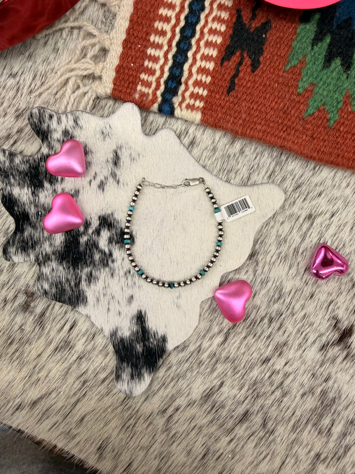 The Markie Turquoise and Pearl Bracelet