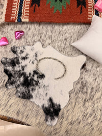 The Twisted Silver Cuff