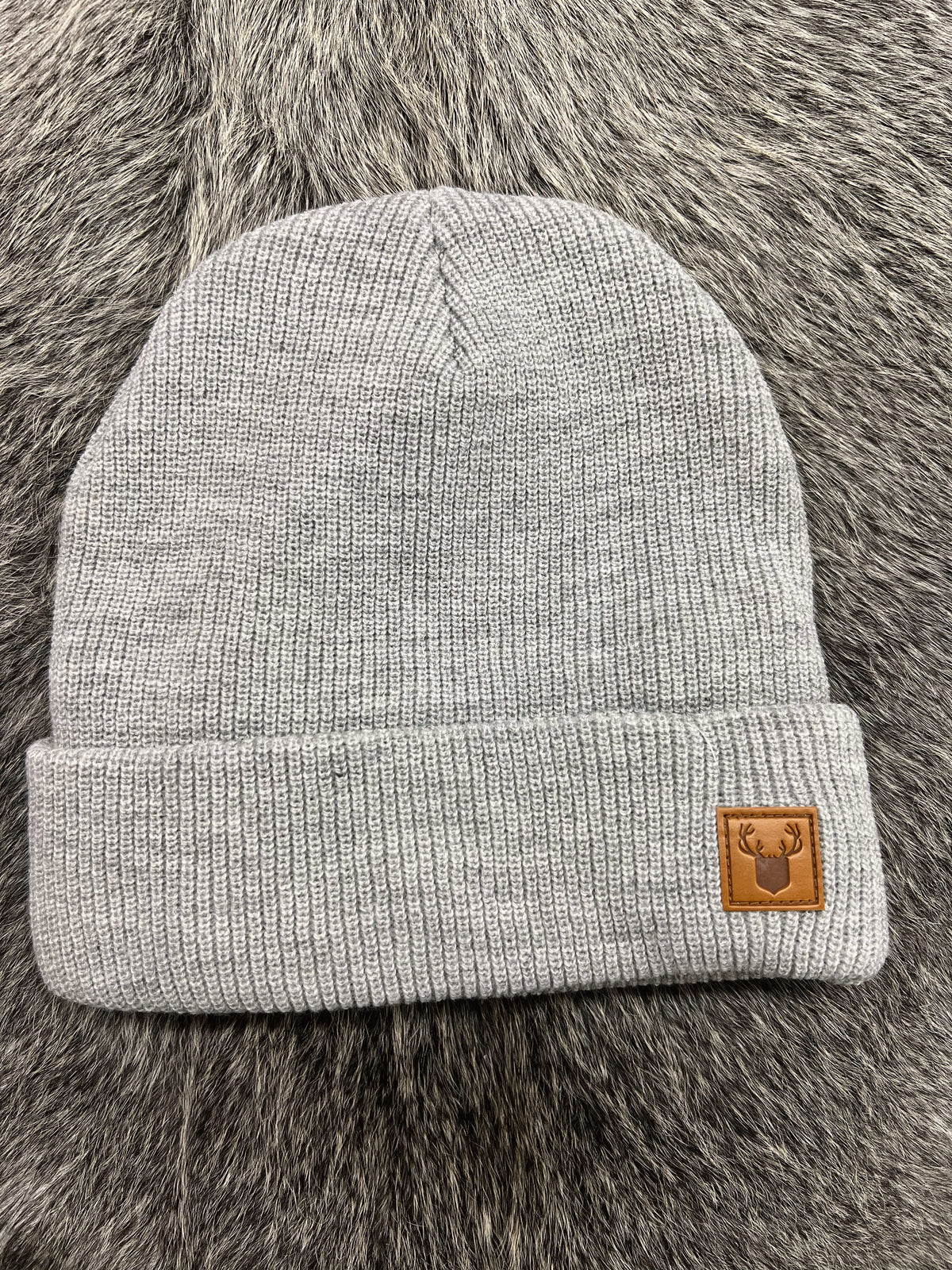 Grey Deer Beanie