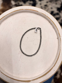 The Mikey Sterling Silver Pearl Necklace