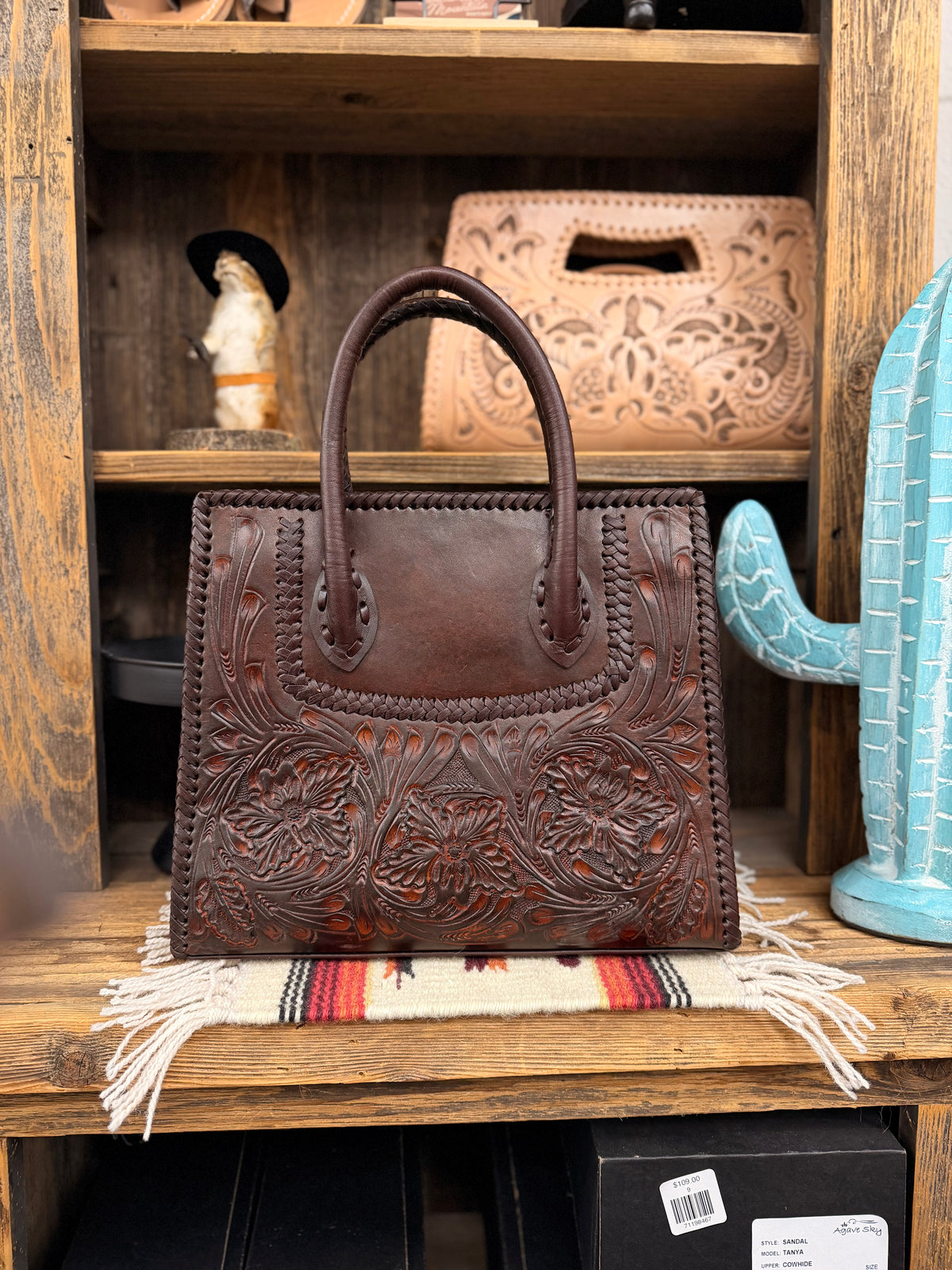 The Wynona Purse - Coffee Grounds