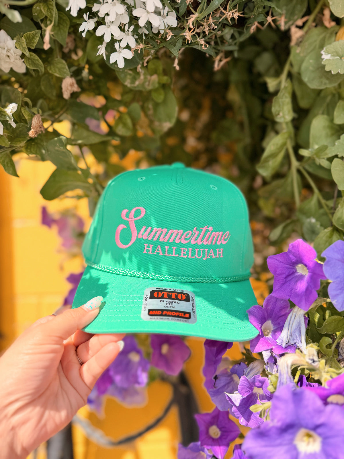 Summertime Hallelujah- Mint Green