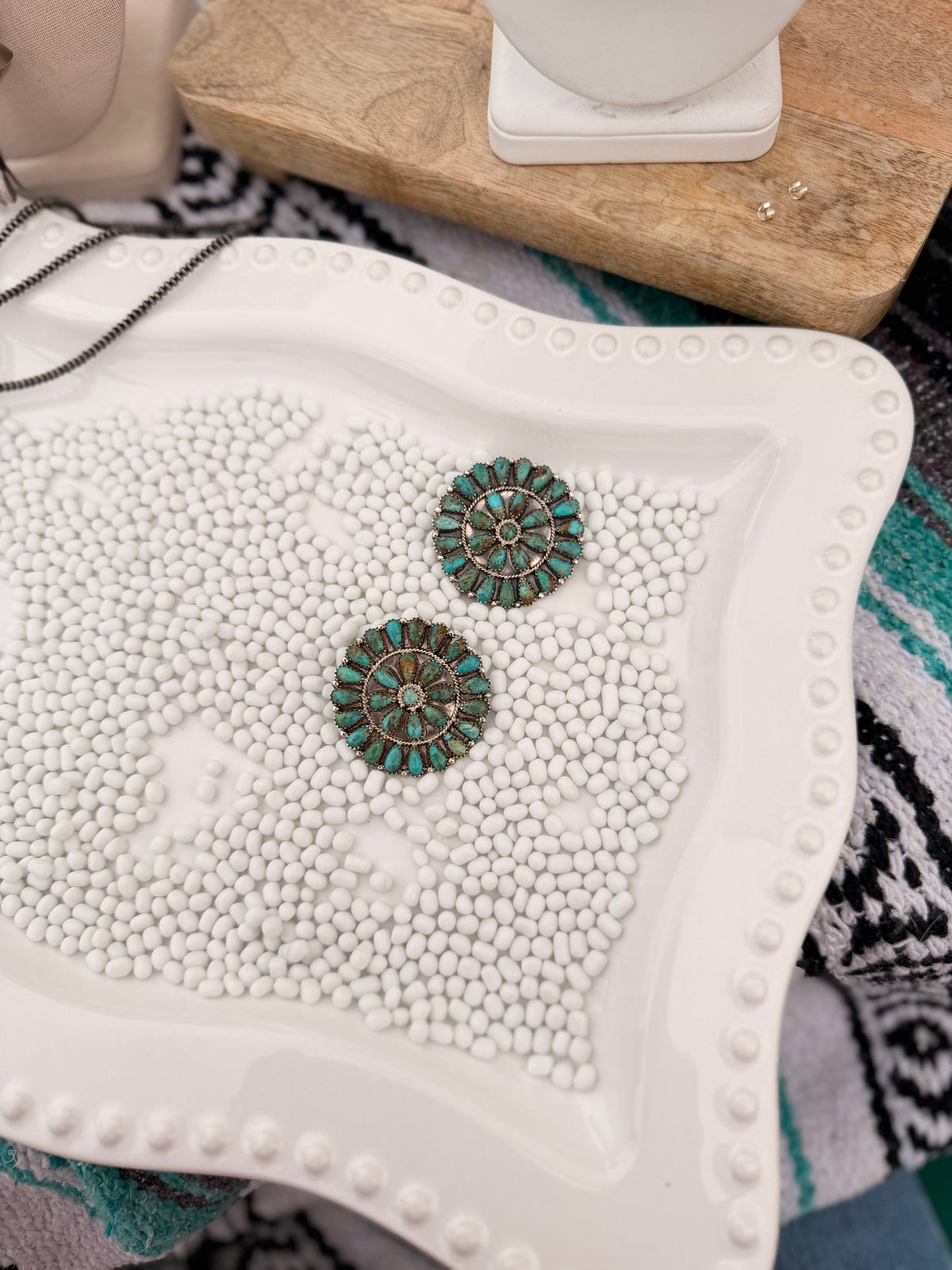 The Royston Cluster Earrings