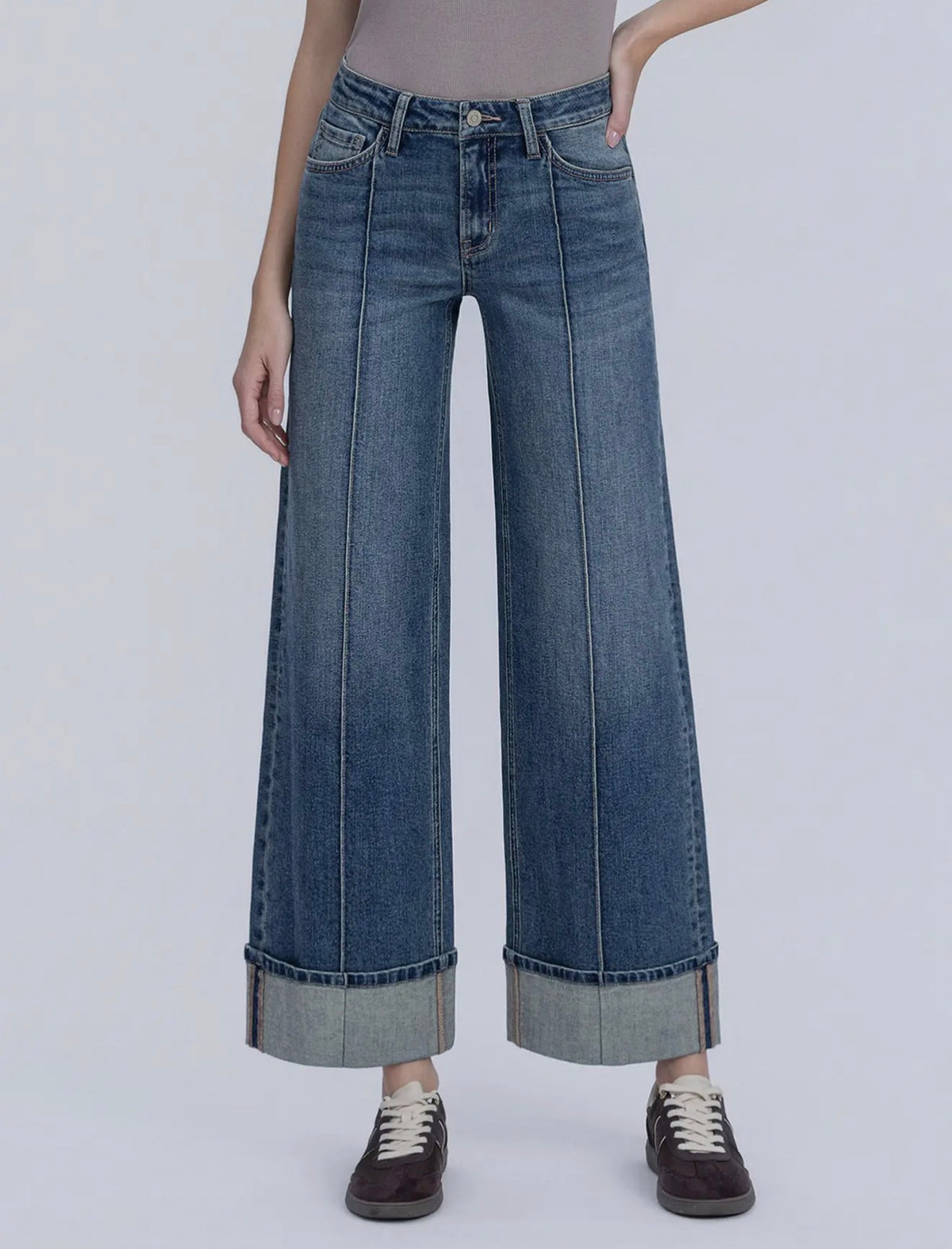 The Callie Wide Leg Jeans
