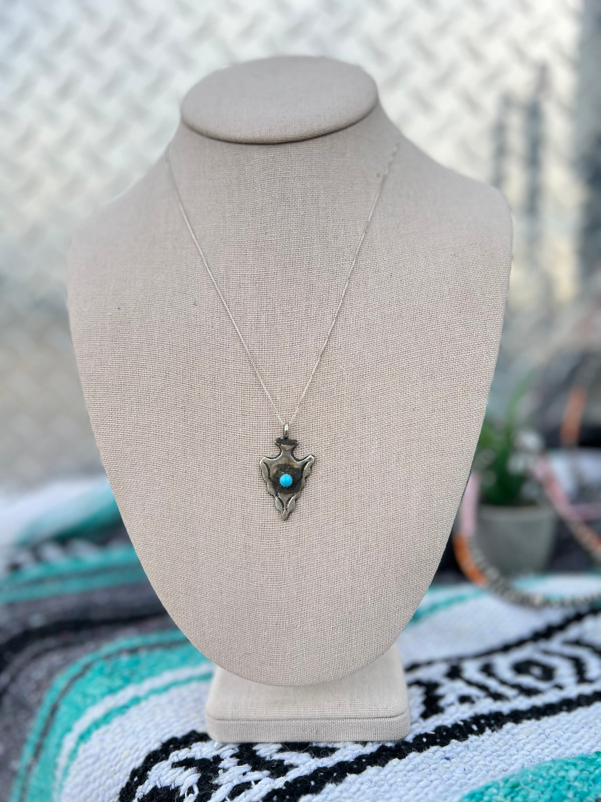 The Turquoise Arrowhead Necklace