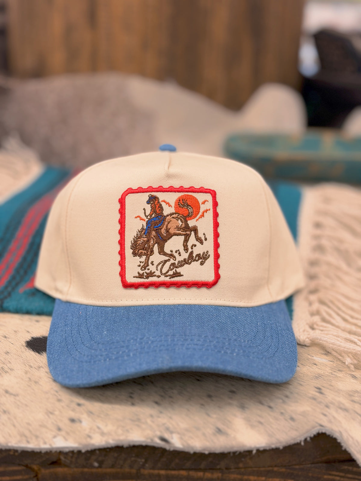 The Bronc Cowboy Stamp