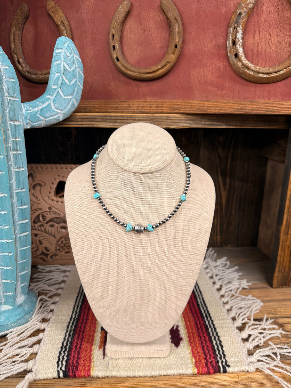 The Nevada Creek Turquoise chocker