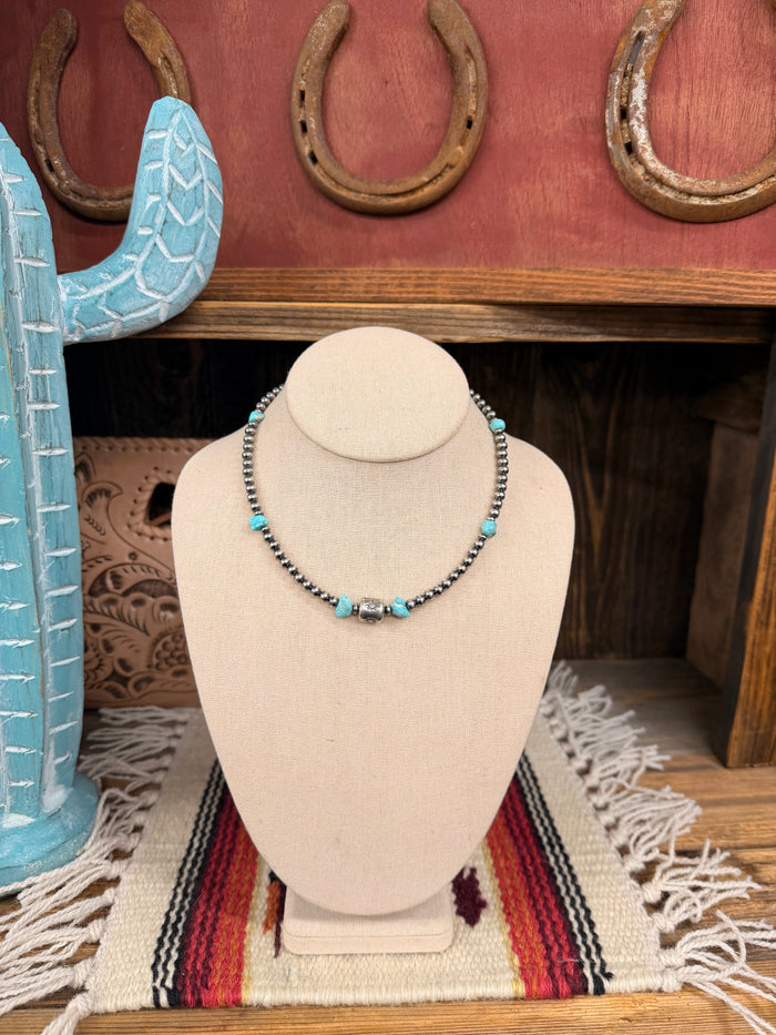 The Nevada Creek Turquoise chocker