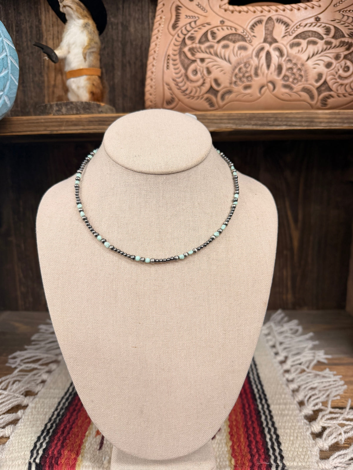Wampum Shell X Pearl Choker