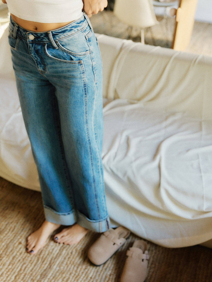 The Waycee Double side seam jeans