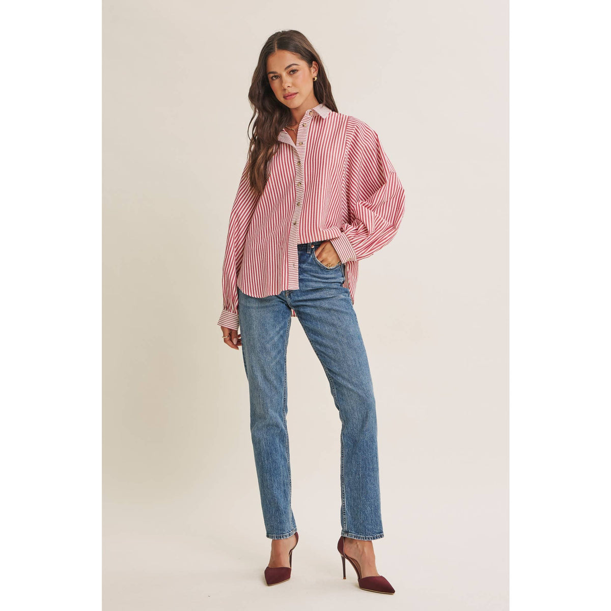 FRENCH CAFE EFFORTLESS  button down