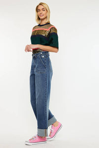 The Kelly Jo Ultra High Rise Wide Leg Trouser
