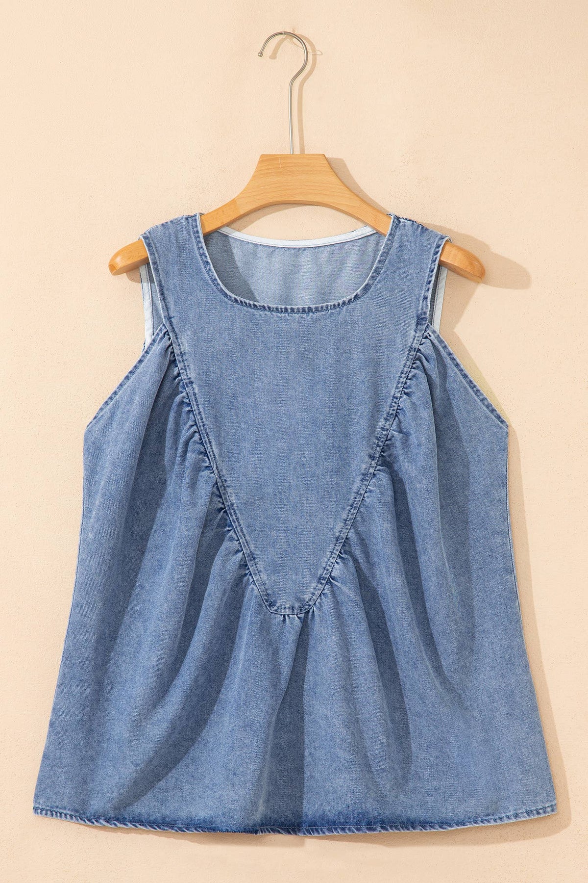 The Karli Denim Tank