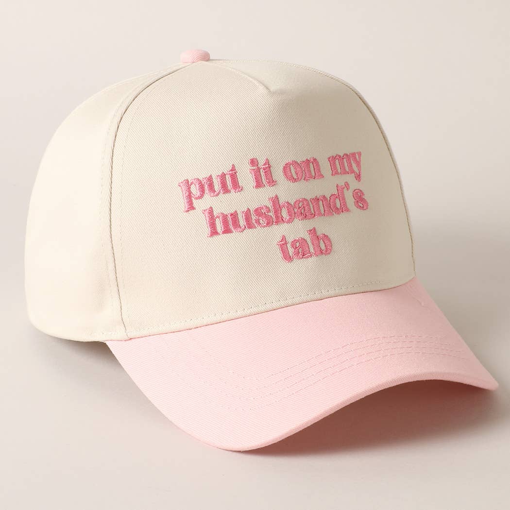 Put it on my Husbands Tab