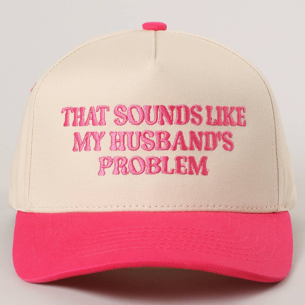 Sounds like my husband’s problem