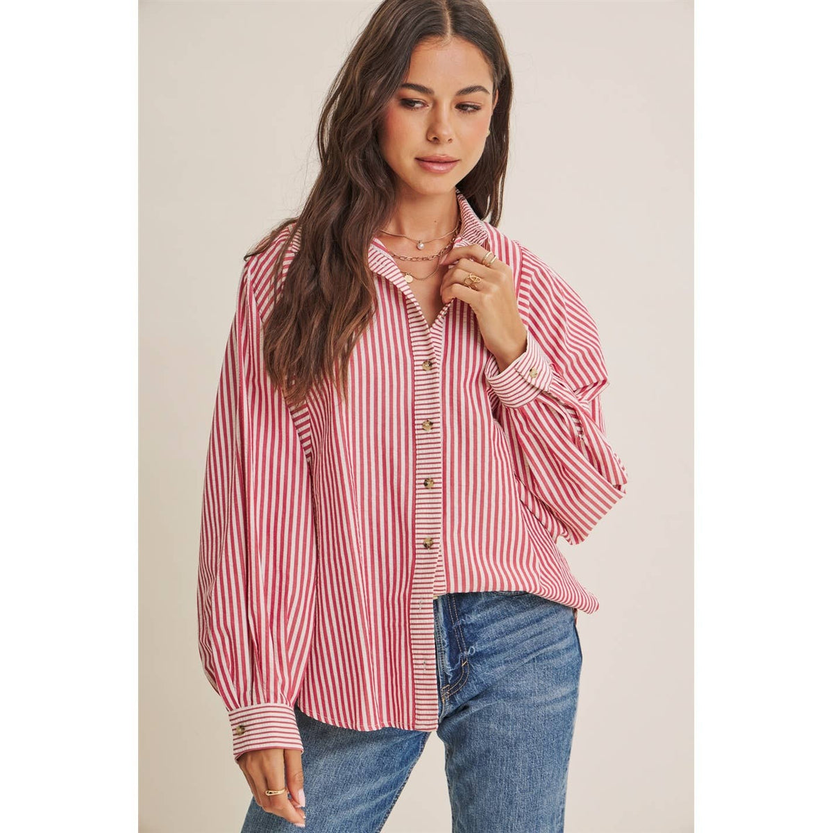 FRENCH CAFE EFFORTLESS  button down