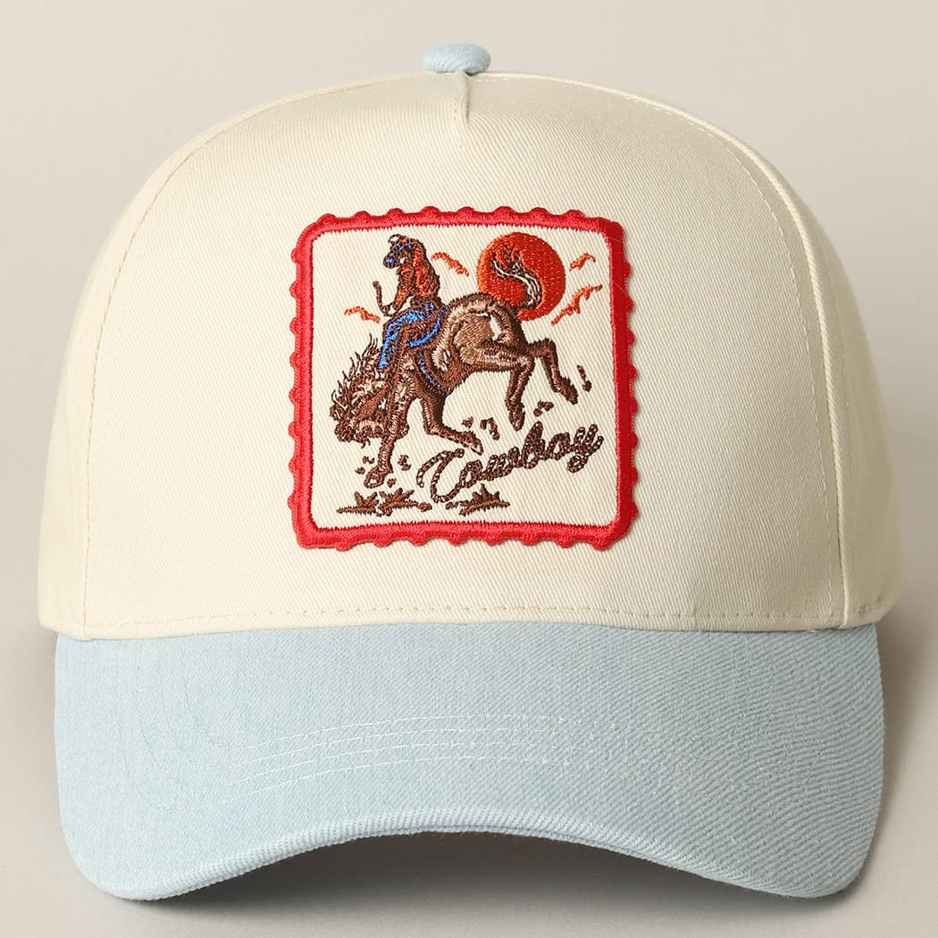 The Cowboy Postcard Trucker hat