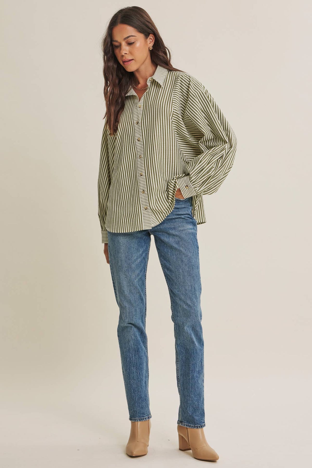 FRENCH CAFE EFFORTLESS  button down